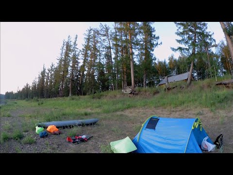 Видео: Сплав по Подкаменной Тунгуске. 2019 г. Часть 3