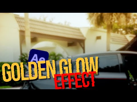 Видео: Урок по эффекту золотого свечения в After Effects