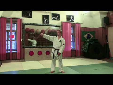 Видео: Дзё, чать1, вращение двумя руками