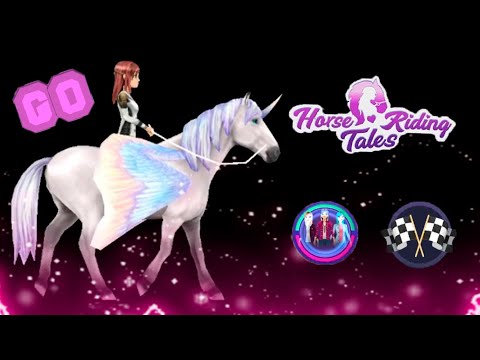 Видео: Участвуем в гонках и зарабатываем жемчуг 🌺 Horse Riding Tales