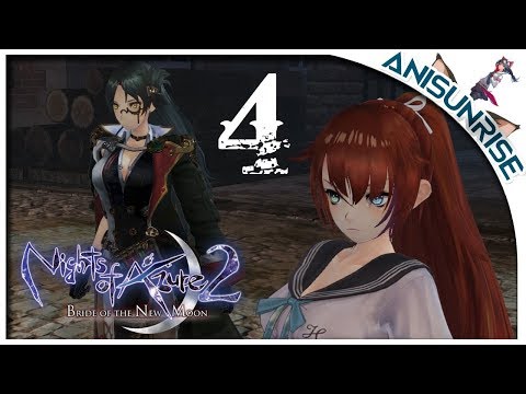 Видео: Nights of Azure 2: Bride of the New Moon ➥ Прохождение на русском ➥ #4 - Странный червь