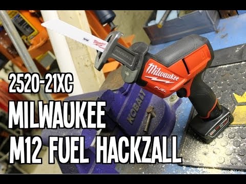 Видео: Сабельная пила Milwaukee M12 FUEL 2520-21XC Hackzall