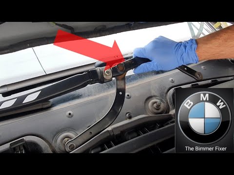 Видео: Замена тяги стеклоочистителя BMW e60/e61. Больше никакого стука!