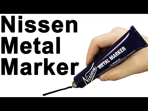 Видео: Маркеры по металлу Nissen Metal Marker