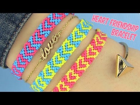 Видео: DIY Сердечные браслеты дружбы