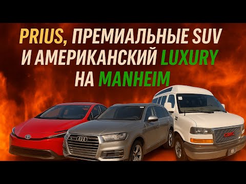 Видео: Приусы, премиальные SUV за адекватные деньги и Американский luxury на аукционе Manheim