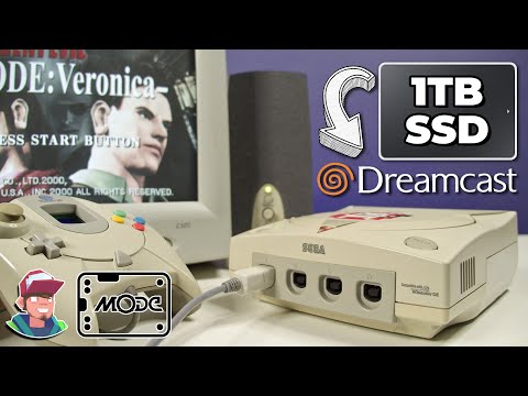 Видео: Установка 1TB SSD с играми в Sega Dreamcast! Terraonion MODE