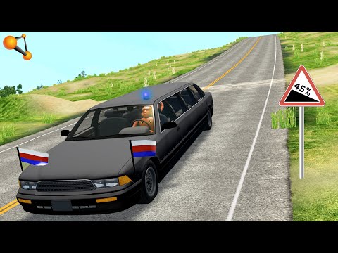 Видео: ЛИМУЗИН ПРЕЗИДЕНТА БЕЗ ТОРМОЗОВ! ВОДИТЕЛЬ БЫЛ УВОЛЕН | BeamNG.drive