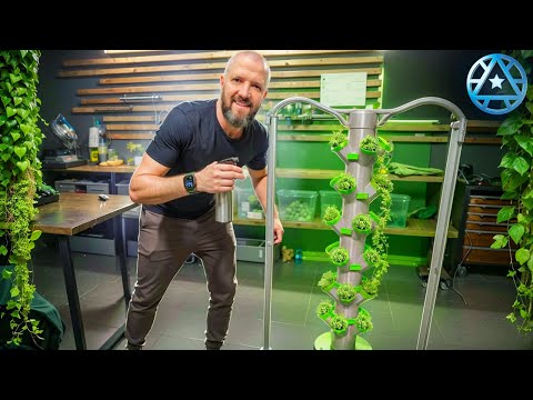 Видео: Генератор бесконечной еды. Аэропонная станция своими руками