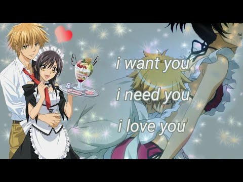 Видео: AMV||Я хочу тебя||Usui×Misaki||Аниме клип