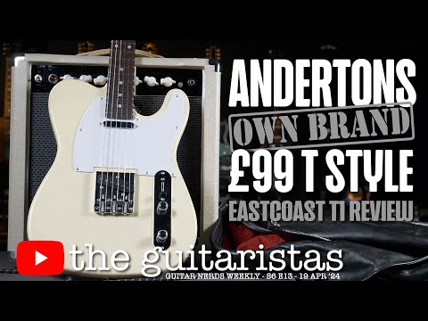 Видео: Хорошая ли эта гитара за 99 фунтов? 🎸 Обзор EastCoast T1 от Andertons «Own Brand»