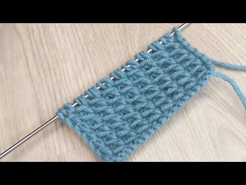 Видео: Красивый, выпуклый и воздушный ажурный узор спицами.