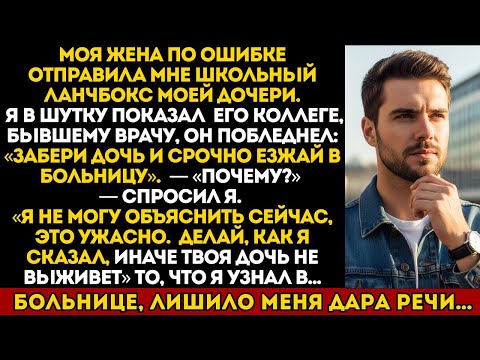 Видео: ЖЕНА СЛУЧАЙНО ОТПРАВИЛА МНЕ ЛАНЧБОКС НАШЕЙ ДОЧЕРИ. ТО, ЧТО Я НАШЁЛ ВНУТРИ, ЛИШИЛО МЕНЯ ДАРА РЕЧИ