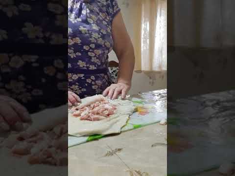 Видео: Рулет из требухи(рубец).