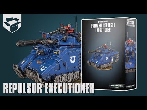 Видео: Анбоксинг - Primaris Repulsor Executioner