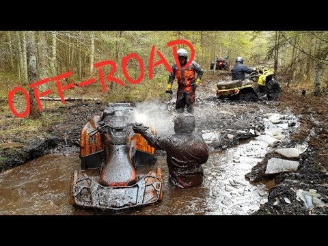 Видео: CAN AM TEAM международная OFF ROAD покатуха с ATVLATVIA