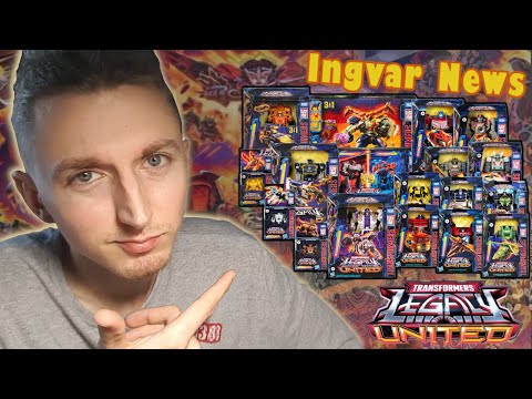 Видео: Ingvar News: Transformers Legacy United - Одна Из Лучших Серий С Разными Трансформерами???