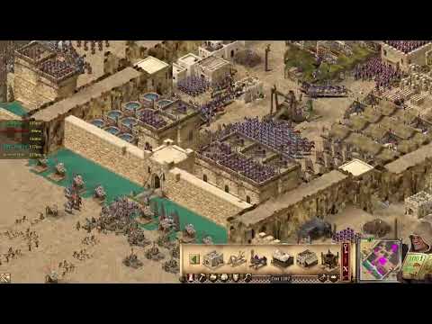 Видео: СИЛЬНАЯ ИГРА в Stronghold Crusader DE