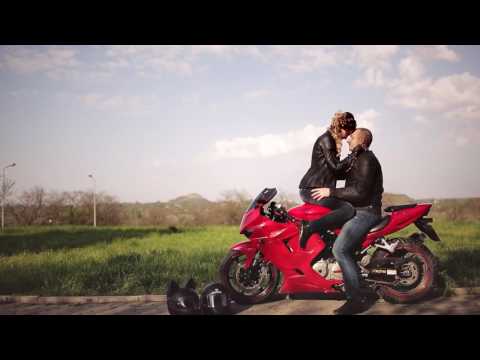 Видео: Love Story на мотоциклах Юрия и Кристины