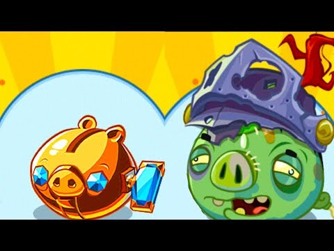 Видео: Angry Birds Epic #98 Зомби свиньи Bad Piggies против Кида #КРУТИЛКИНЫ