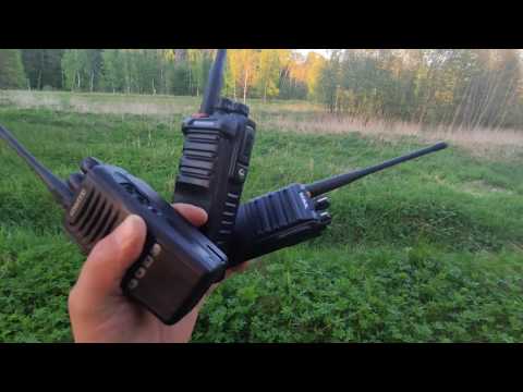 Видео: Тест раций в лесу. Рация Lira DP200, Kenwood NX320, КитайKenwood F7 Turbo.