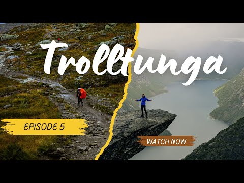 Видео: Trolltunga - Мы шли пешком целый день ради этого вида!