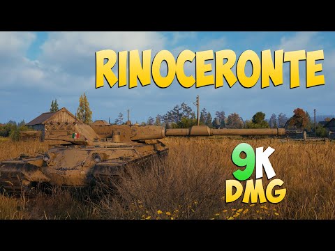 Видео: Rinoceronte - 4 Фрагов 9K Урона - Иногда! - Мир Танков
