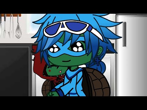 Видео: Рафаэль 24 часа ребёнок тмнт эксперимент Ау гача лайф 