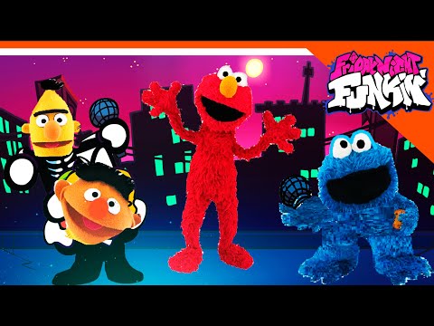 Видео: 🎶 УЛИЦА СЕЗАМ! КОРЖИК, ЗЕЛИБОБА, ЭЛМО! 🎶 Friday Night Funkin' Прохождение