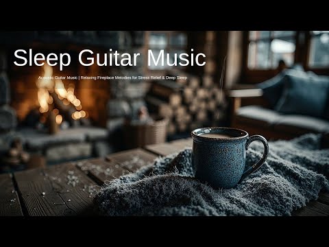 Видео: Музыка акустической гитары | Расслабляющие каминные мелодии для снятия стресса и глубокого сна