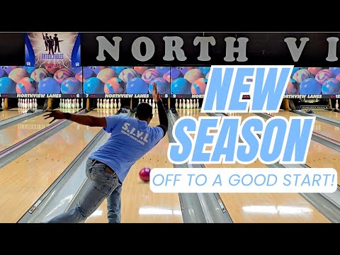 Видео: Первая неделя после возвращения в North View Lanes | League Night