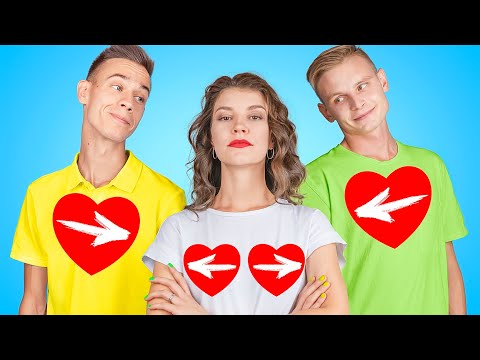 Видео: Встречаюсь с двумя парнями! Смешные ситуации на свиданиях