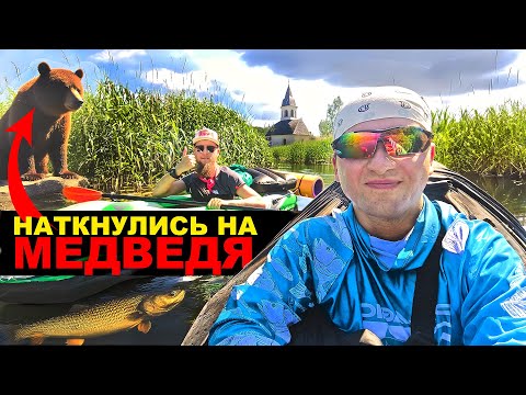 Видео: ВСТРЕЧА С МЕДВЕДЕМ! ДВА ДНЯ НА ПРОБИТОЙ ЛОДКЕ! РЕКА УША.