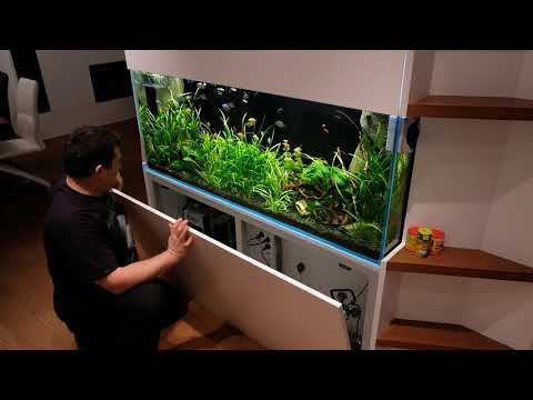 Видео: АКВАДИЗАЙН представя 270 литров вграден аквариум