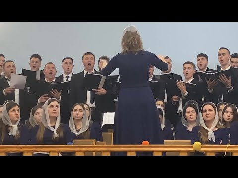 Видео: «В старі часи..(remix!)-обєднаний хор диригентів РДСА в с.Поляни 16.02.2025р