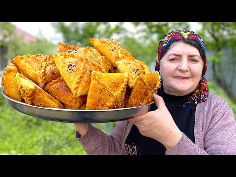 Видео: Такой вкусной Узбекской Самсы вы еще не видели - Результат сногсшибательный!