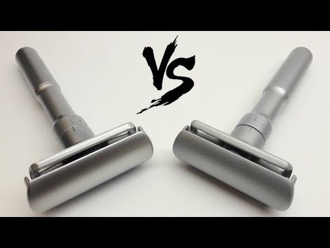 Видео: #бритьё №123 MERKUR FUTUR vs CHINA FUTUR