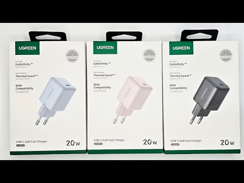 Видео: Зарядное устройство 20W X512 UGREEN #ugreen #распаковка