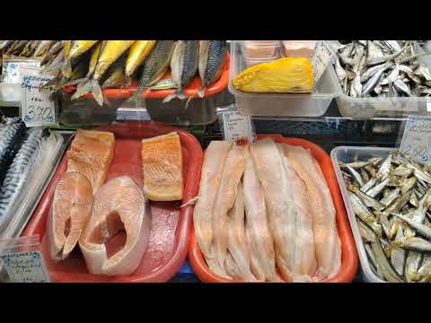 Видео: Приморско-Ахтарск, обзор цен на рынке. Овощи, фрукты, рыба. 04.08.2023