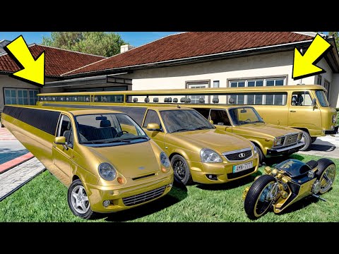 Видео: УГНАЛ КУЧУ САМЫХ ДЛИННЫХ ЗОЛОТЫХ ЧИТ ТАЧЕК У МАЖОРА ЗА 180 СЕК! БИТВА ВОРОВ В ГТА 5 ОНЛАЙН!