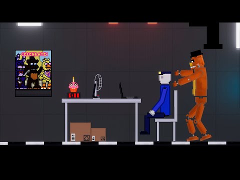 Видео: НАПАДЕНИЕ АНИМАТРОНИКОВ FNAF!┃People Playground