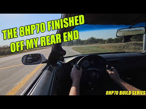 Видео: 8HP70 добил мою заднюю часть, пора менять на хороший! (Серия сборки 8HP70 2JZ S14) (часть 15)