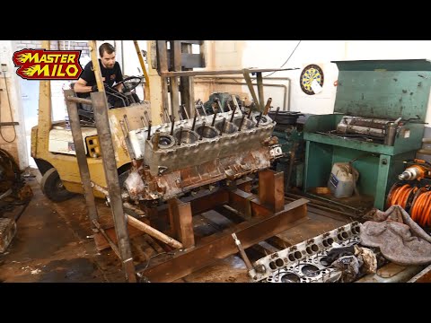 Видео: Восстановление двигателя танка