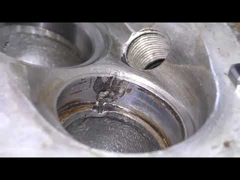 Видео: Часть 2 . Накосячили меняя сёдла клапанов .