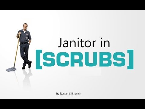 Видео: Уборщик. Клиника. 4 сезон (Janitor. Scrubs. 4 season. RUS)