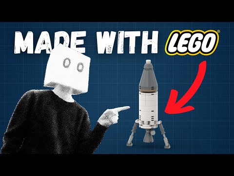Видео: Симулятор космического полета, созданный с помощью LEGO!