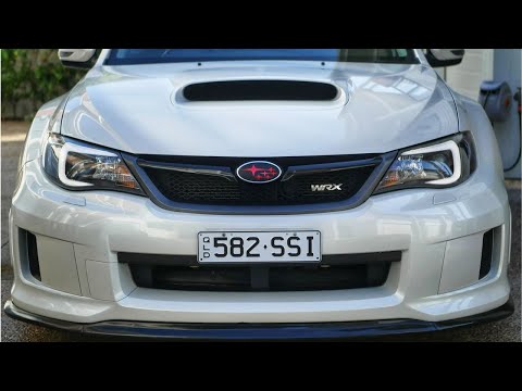Видео: Установка фар DRL C-style HID для Subaru WRX/STi 08-14