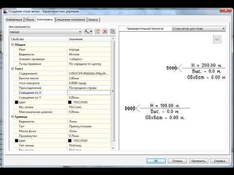 Видео: [ C3D12 #07 ] Создание стиля метки точки