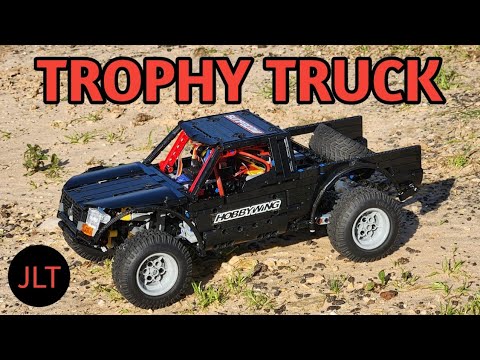 Видео: Lego Technic Trophy Truck / Система Джони / HobbyWing 1060 / Lego technic / 2024