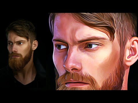 Видео: Эффект фото в масляной живописи (без масляного фильтра) — урок по Photoshop